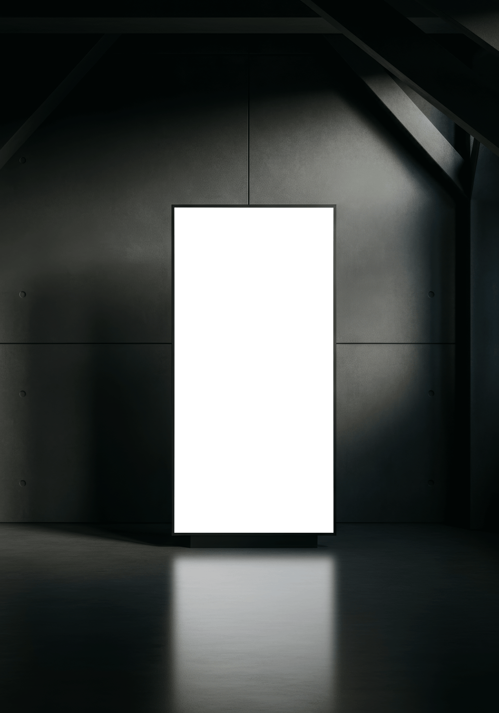 OOH Digital Screen PSD Mockup 004