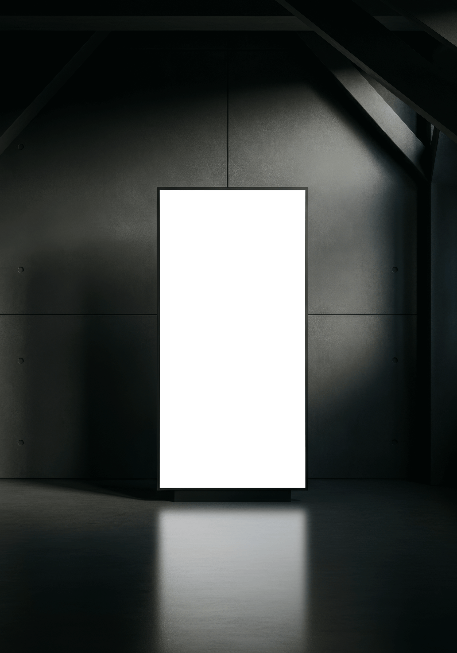 OOH Digital Screen PSD Mockup 004