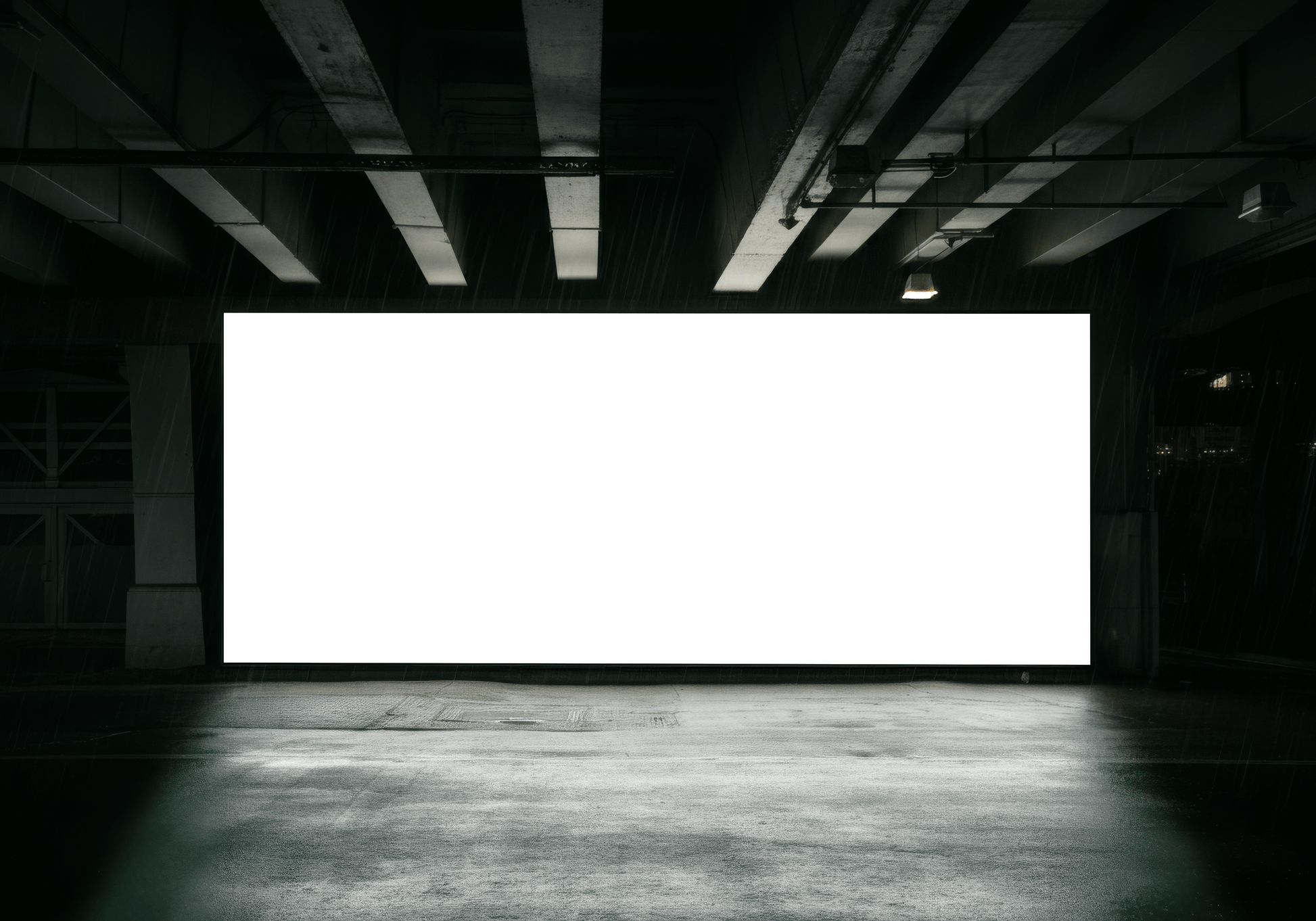 OOH Digital Screen PSD Mockup 006
