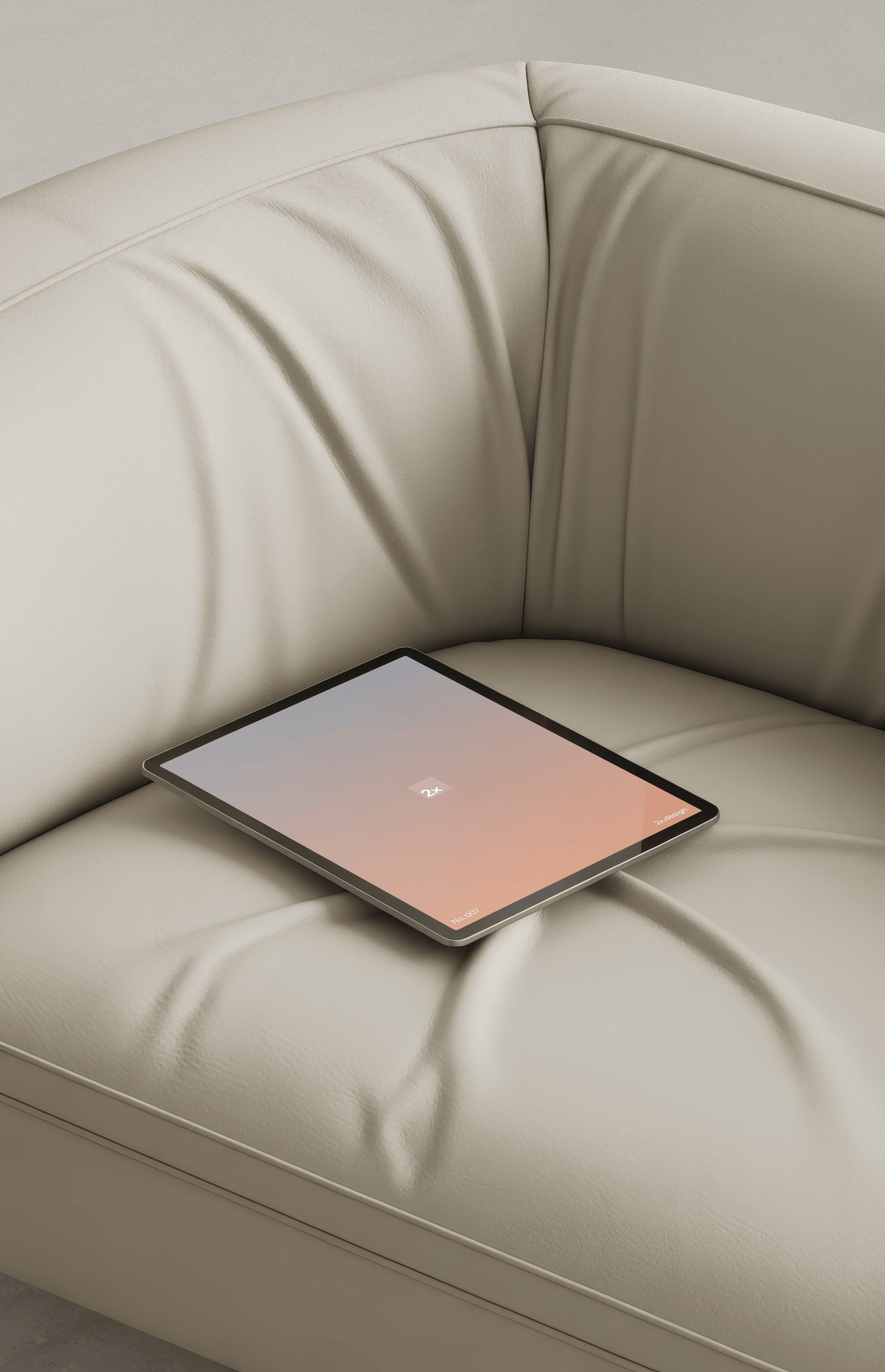Tablet Device PSD Mockup 007