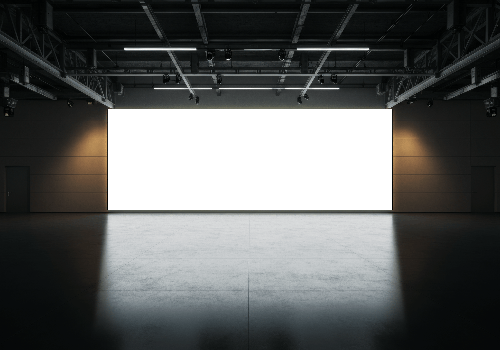 OOH Digital Screen PSD Mockup 007